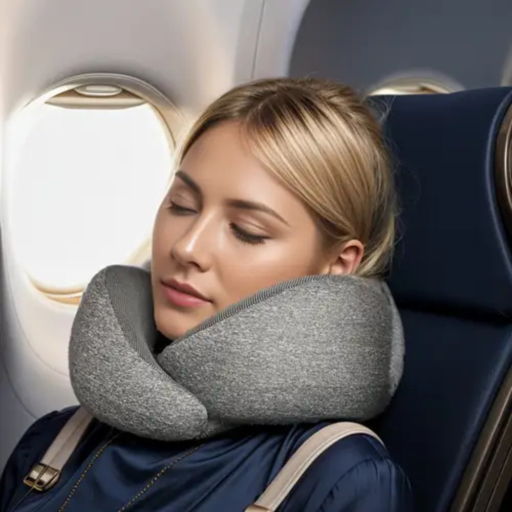 Memory Foam U Shaped Travel Pillow Neck