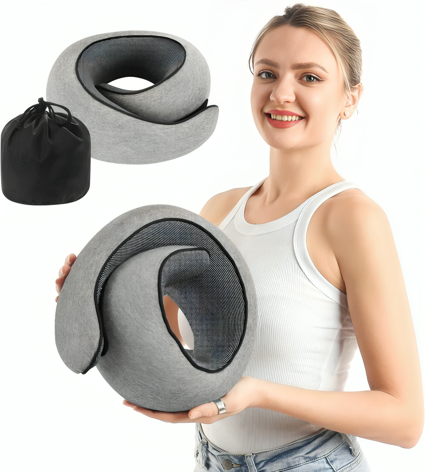 Memory Foam U Shaped Travel Pillow Neck